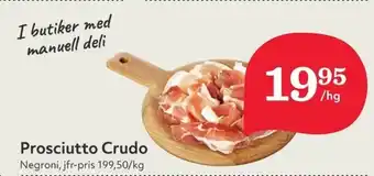 Hemköp Prosciutto Crudo 1hg erbjuda