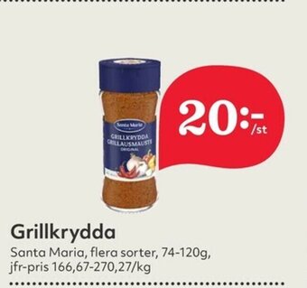 Hemköp Grillkrydda erbjuda