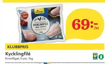 Hemköp Kycklingbröstfile 1kg erbjuda
