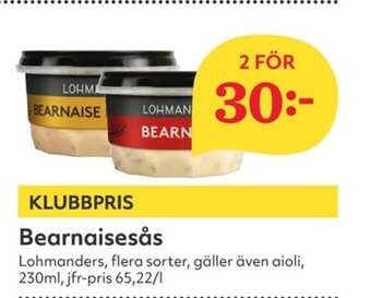 Hemköp Bearnaisesås erbjuda