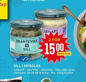 Willys Sill i småglas erbjuda