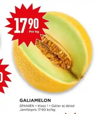 Willys Galiamelon 1kg erbjuda