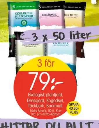 EKO Ekologisk Plantjord erbjuda