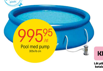 EKO Pool Med Pump erbjuda