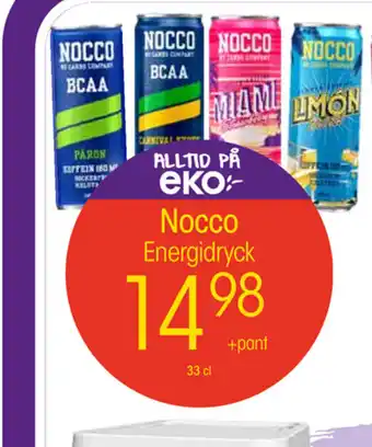 EKO Necco Energidryck erbjuda