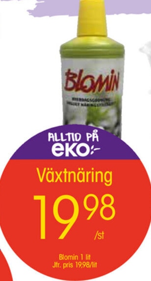 EKO Växtnäring erbjuda