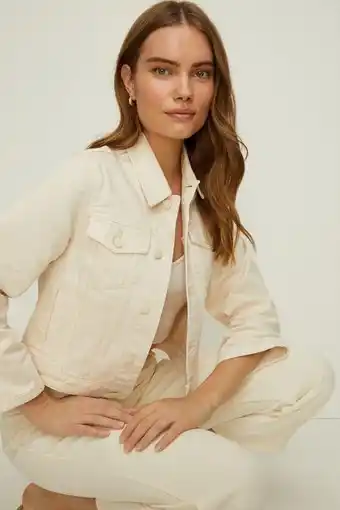Rachel stevens flared sleeve denim jacket