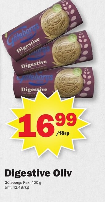 Pekås Digestive Oliv erbjuda