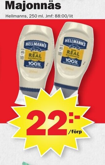 Pekås Hellmann's Majonnäs erbjuda