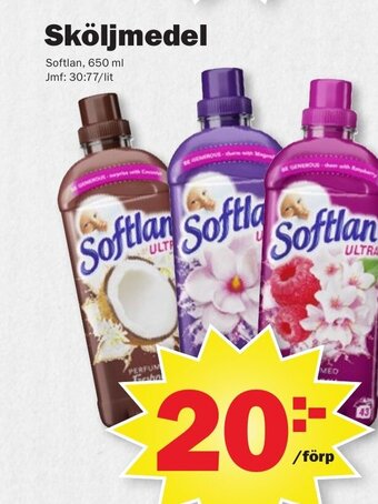 Pekås Softlan Sköljmedel erbjuda