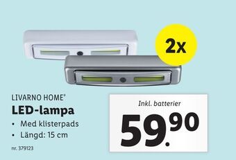 Lidl Led-lampa erbjuda