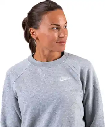 Sportamore Nsw essential crew flc white/grey erbjuda