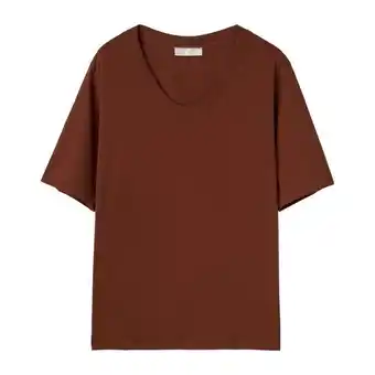 Åhléns T-shirt i pimabomull tee erbjuda
