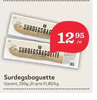 Hemköp Surdeg baguetter erbjuda
