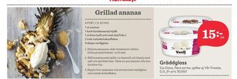 Hemköp Sia gräddglass erbjuda