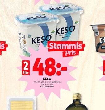 ICA Kvantum Keso cottage cheese erbjuda