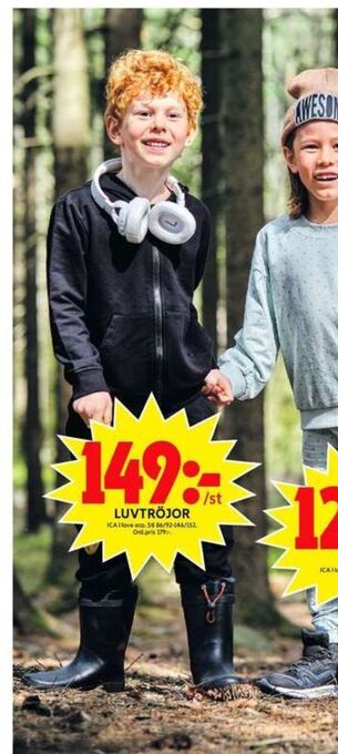 ICA Maxi Ica i love eco sweatshirt erbjuda