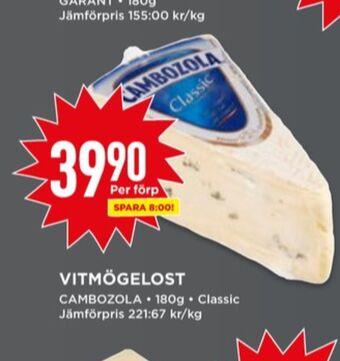 Willys Cambozola mögelost erbjuda