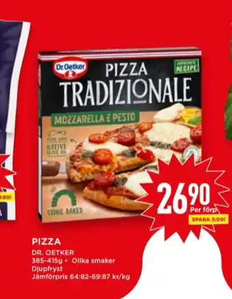 Willys Tradizionale pizza erbjuda