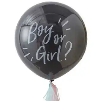 Jollyroom Ginger ray ballonger, gender reveal konfetti erbjuda