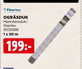 Jem&Fix Ogräsduk erbjuda