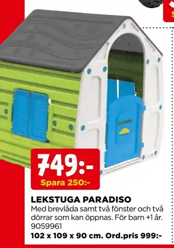 Lekstuga paradiso