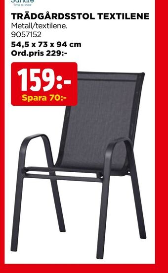 Jem&Fix Trädgårdsstol textilene erbjuda