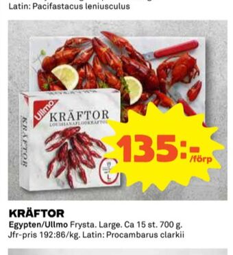 Coop Ullmo kräftor erbjuda