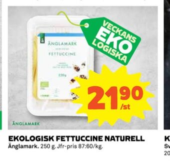 Coop Änglamark pasta erbjuda