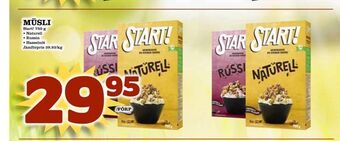 Bonum Matmarknad Müsli erbjuda