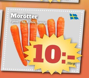 Bonum Matmarknad Morötter erbjuda
