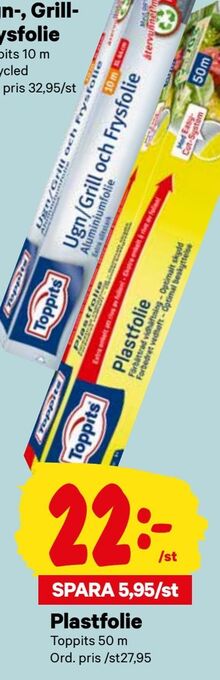 City Gross Plastfolie erbjuda