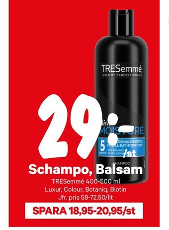 City Gross Schampo, balsam erbjuda