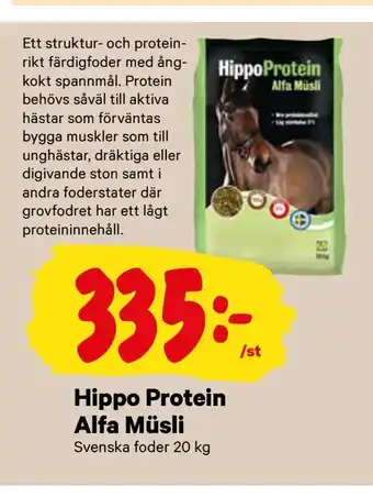 City Gross Hippo protein alfa müsli erbjuda