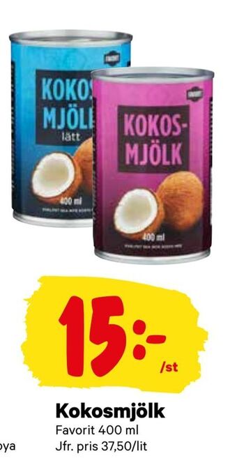 Kokosmjölk