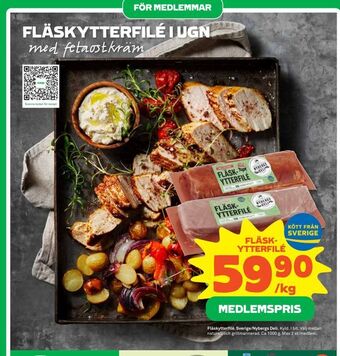 Coop Extra Fläskytterfilé erbjuda