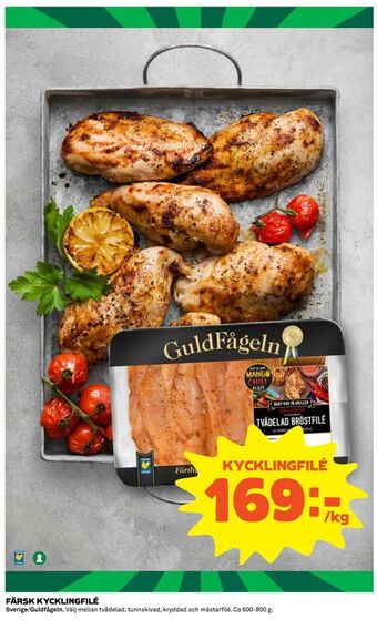 Coop Extra Färsk kycklingfilé erbjuda
