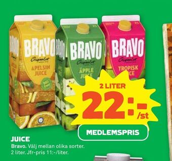 Coop Forum Juice erbjuda