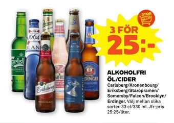 Coop Forum Alkoholfri öl/cider erbjuda