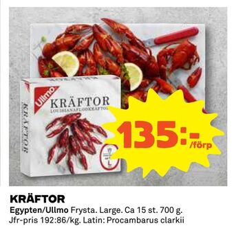 Coop Konsum Kräftor erbjuda