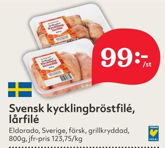 Hemköp Svensk kycklingbröstfilé, lårfilé erbjuda