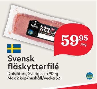 Hemköp Svensk fläskytterfilé erbjuda
