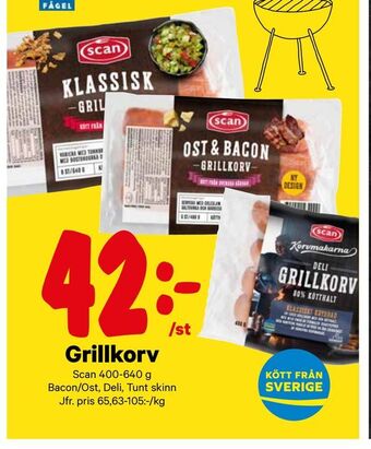 City Gross Grillkorv erbjuda