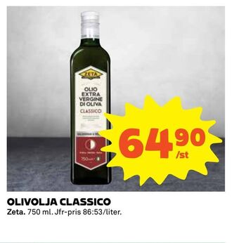 Coop Extra Olivolja classico erbjuda