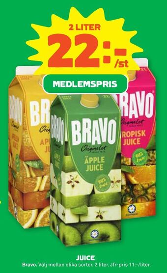 Coop Forum Juice erbjuda