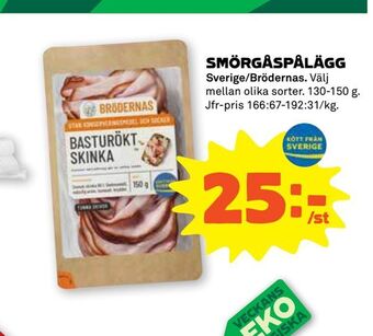 Coop Forum Smörgåspålägg erbjuda