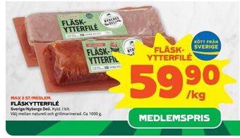 Coop Forum Fläskytterfilé erbjuda