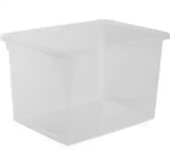 Hornbach Förvaringsbox nordiska plast store it 20 l transparent erbjuda