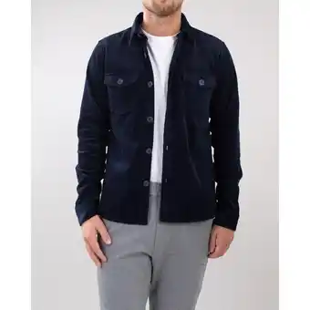 Åhléns Dylan 2.0 corduroy overshirt - midnight blue erbjuda