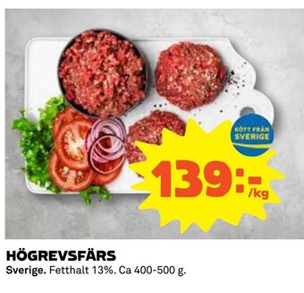 Högrevsfärs